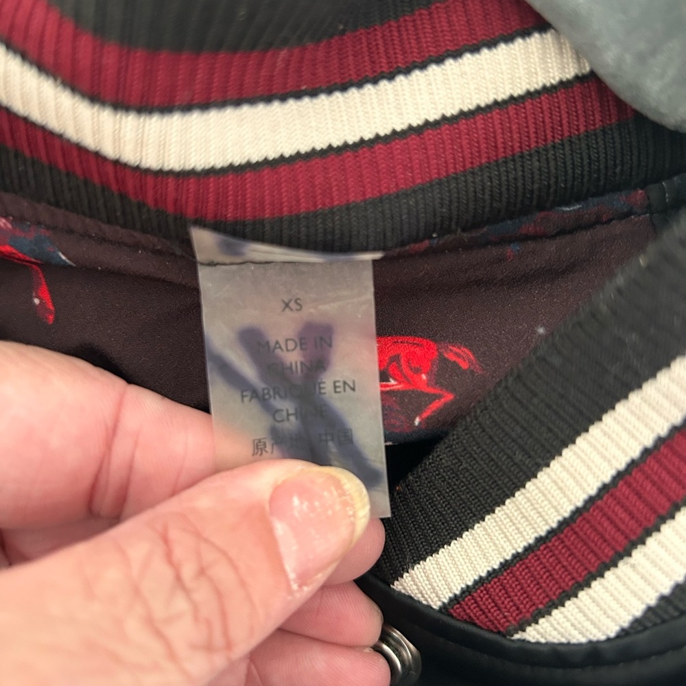 Coach Reversible Varsity Jacket With Embellishmen… - image 7